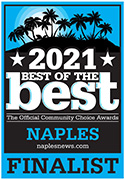 Best of the Best - Naples 2021 Finalist logo.